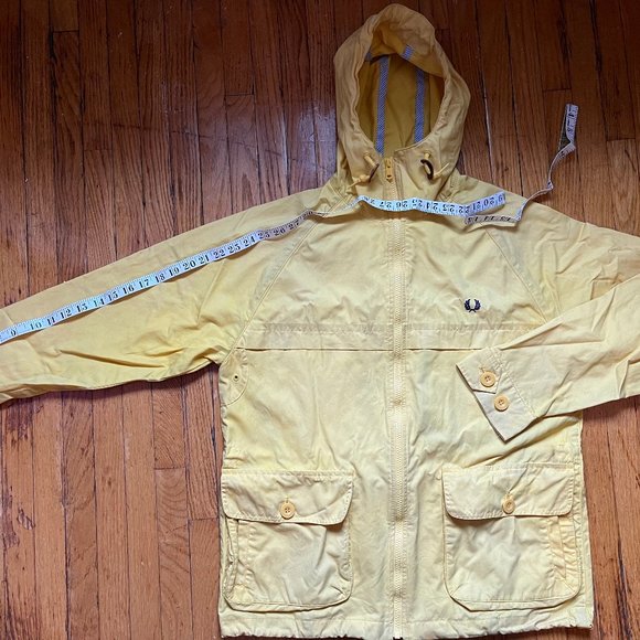 Fred Perry x Millerain Waxed Raincoat Mens Size Small - Picture 5 of 5